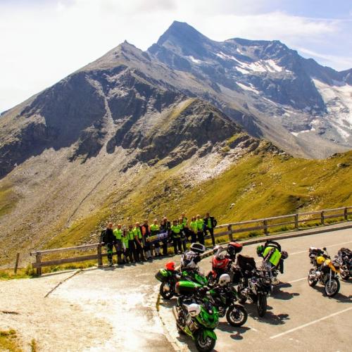 Grossglockner bikers point