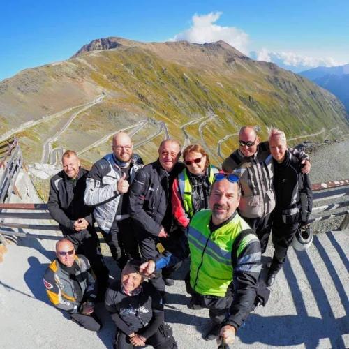 Stelvio motorbike