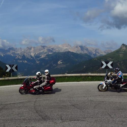 Motorbike tour Alps