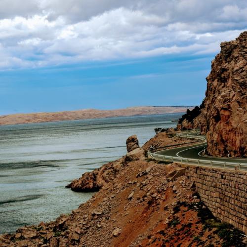 Adriatic coastal road