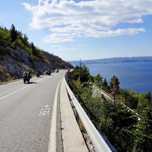 Adriatic coastal road