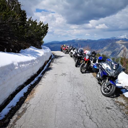 Durmitor national park in snow