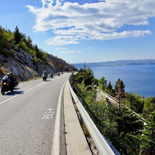 Adriatic coastal road